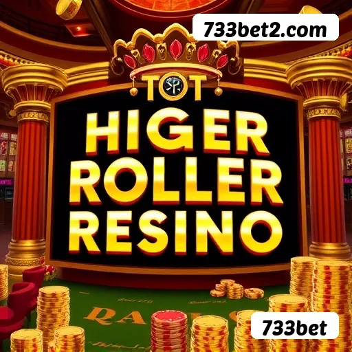 Interface da plataforma 733bet